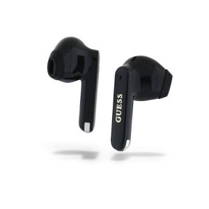 Belaidės ausinės Guess  Elongated Metallic ENC TWS Wireless Earphones Black