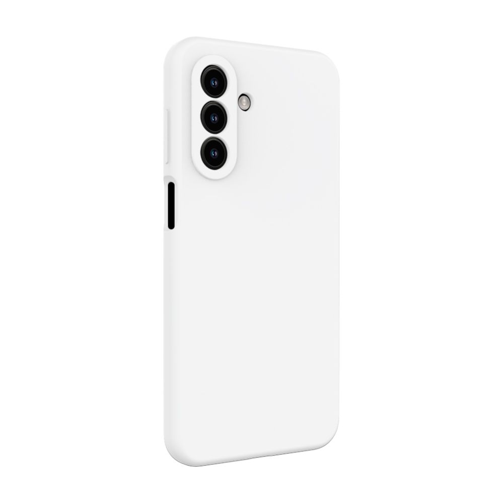 Aizmugurējais vāciņš Evelatus Samsung Galaxy A17 Premium Magnetic Soft Touch Silicone Case White