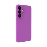 Aizmugurējais vāciņš Evelatus Samsung Galaxy S25 FE Premium Magnetic Soft Touch Silicone Case Purple