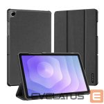 Book case Dux Ducis  Galaxy Tab A9 Plus / Tab A11 Plus Domo Series Tri-fold Stand PU Leather Tablet Cover Black