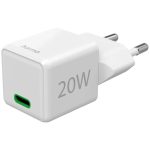 Адаптер Hama  20W USB-C Super Mini Wall Charger White