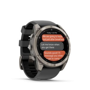 Viedpulksteni Garmin  Evelatus fenix 8 Pro, LTE  51mm,Saph, Ti,  Graphite, EMEA 
