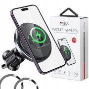 Automaatne hoidja yesido  Magsafe Magnetic Wireless charging Car holder C190 Black