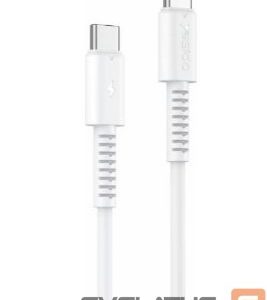 Cable yesido  60W Type C to Type C PVC Data Cable CA154 White