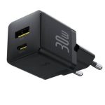 Adapteris Baseus  Palm Fast Charger USB-A + USB-C 30W Black