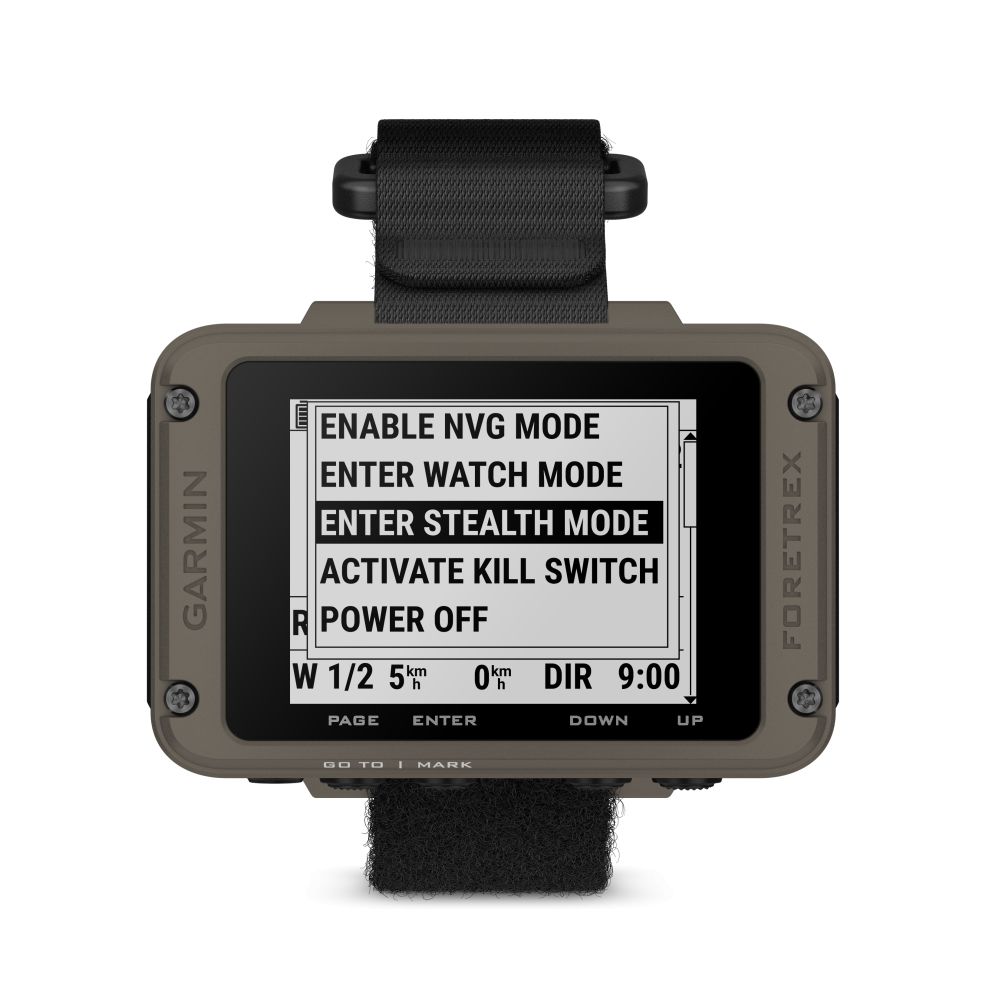 Navigācija Garmin Foretrex 901 Ballistic Edition Wrist-mounted GPS Navigator with Strap