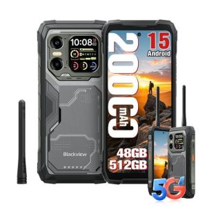 Viedtālrunis Blackview  XPLORE 1 Walkie Talkie 16/512GB Black