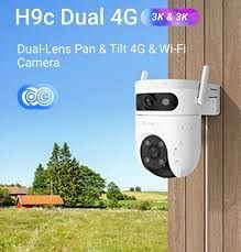 IP kaamerad EZVIZ  H9c Dual-Lens Pan & Tilt 4G & Wi-Fi Camera 3K & 3K  Camera 