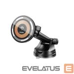 Autolaadijad Dudao  15W magnetic wireless extensio n-type suction Car Phone Black