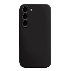 Aizmugurējais vāciņš Evelatus Samsung Galaxy A55 Premium Soft Touch Silicone Case Black