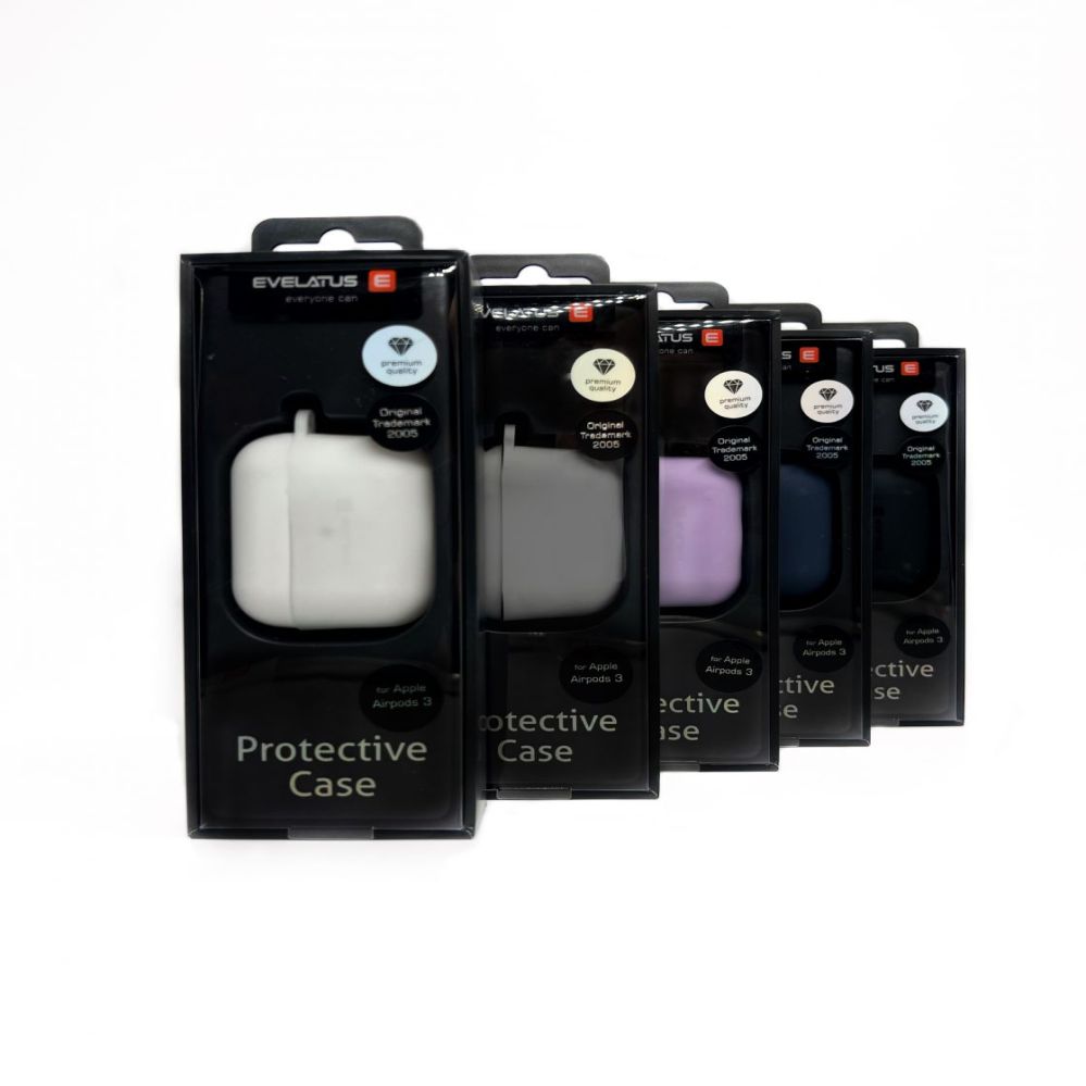 Headphone case Evelatus Apple AirPods Pro 2 Silicone Case Purple