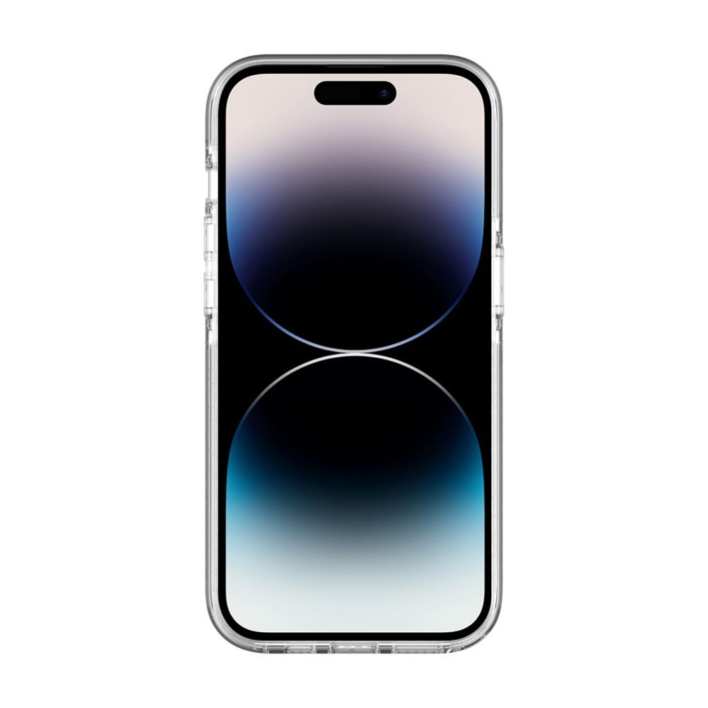 Aizmugurējais vāciņš Evelatus Apple iPhone 15 Pro Max Clear Case PC+TPU With MagSafe Transparent Black