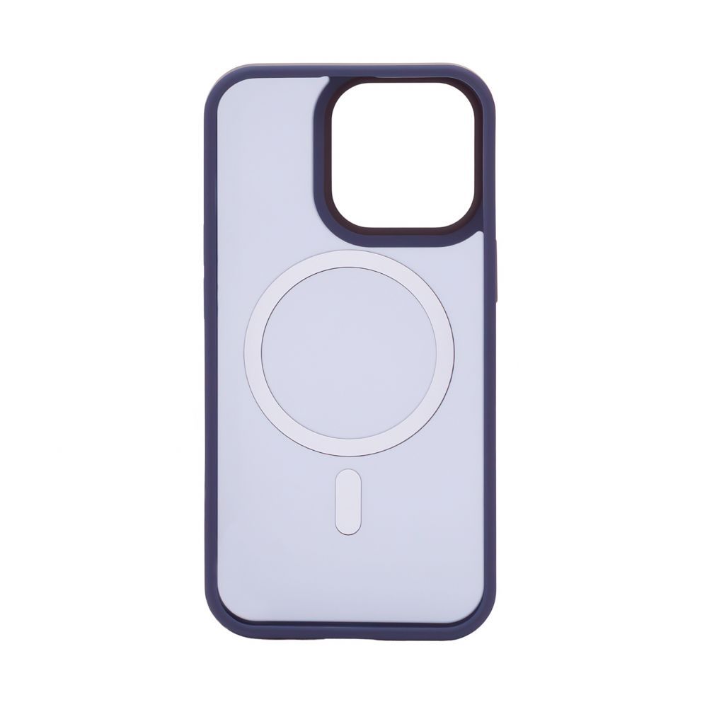 Aizmugurējais vāciņš Evelatus Apple iPhone 14 Pro Max Hybrid Case With MagSafe PC+TPU Deep Purple