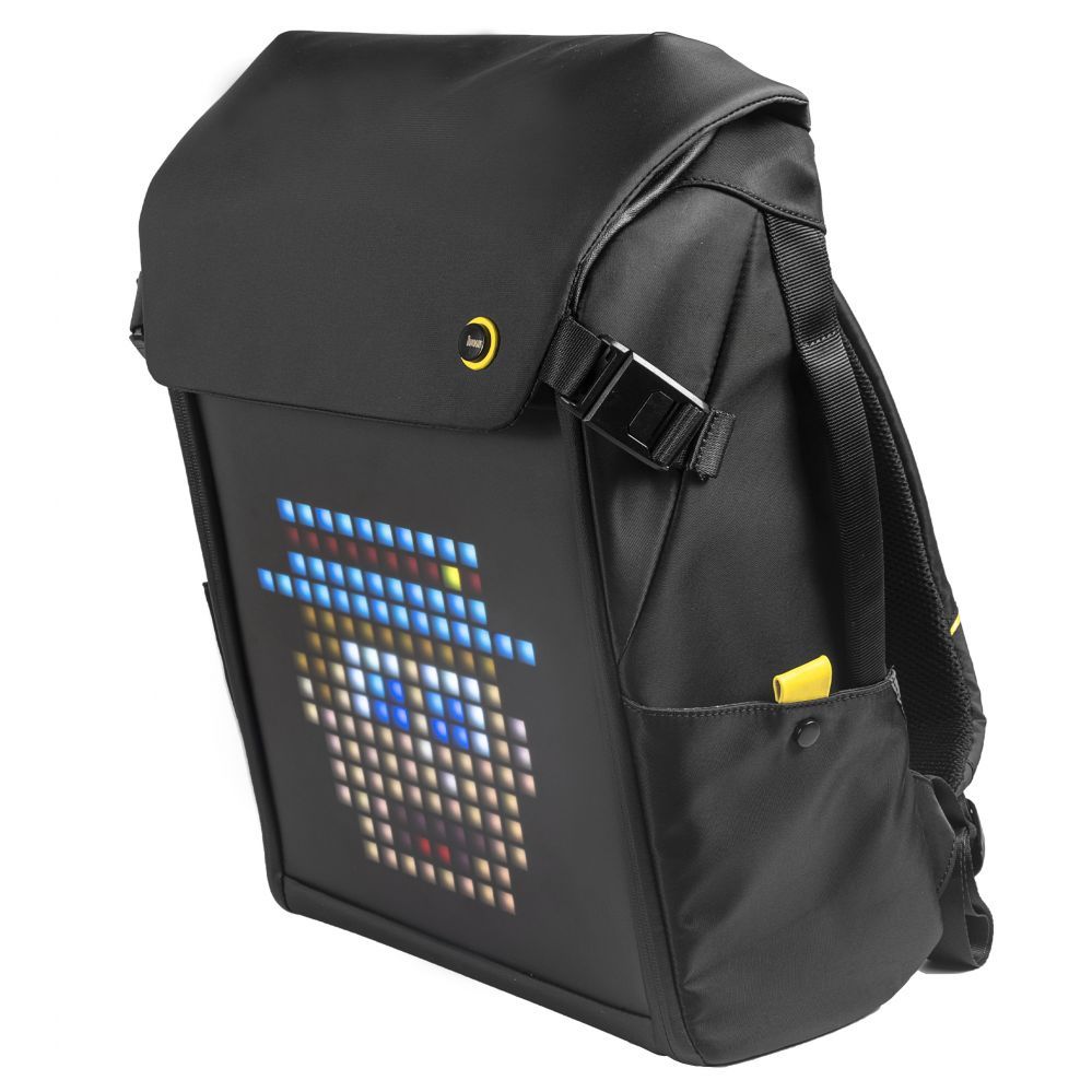 Рюкзаки Divoom Backpack M Premium Weather proof with Led Pixel Art Display & App Control Black
