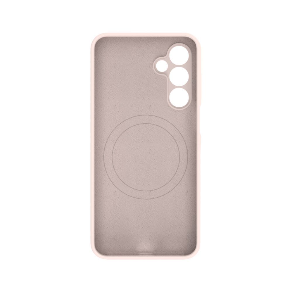 Aizmugurējais vāciņš Evelatus Samsung Galaxy A16 5G Premium Magnetic Soft Touch Silicone Case Pink Sand
