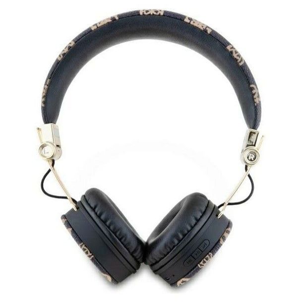Беспроводные наушники Guess Bluetooth ENC GUBH70EPOSMK Peony Script Round Shape Black