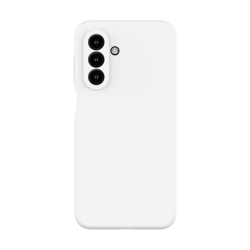 Aizmugurējais vāciņš Evelatus Samsung Galaxy A17 Premium Magnetic Soft Touch Silicone Case White