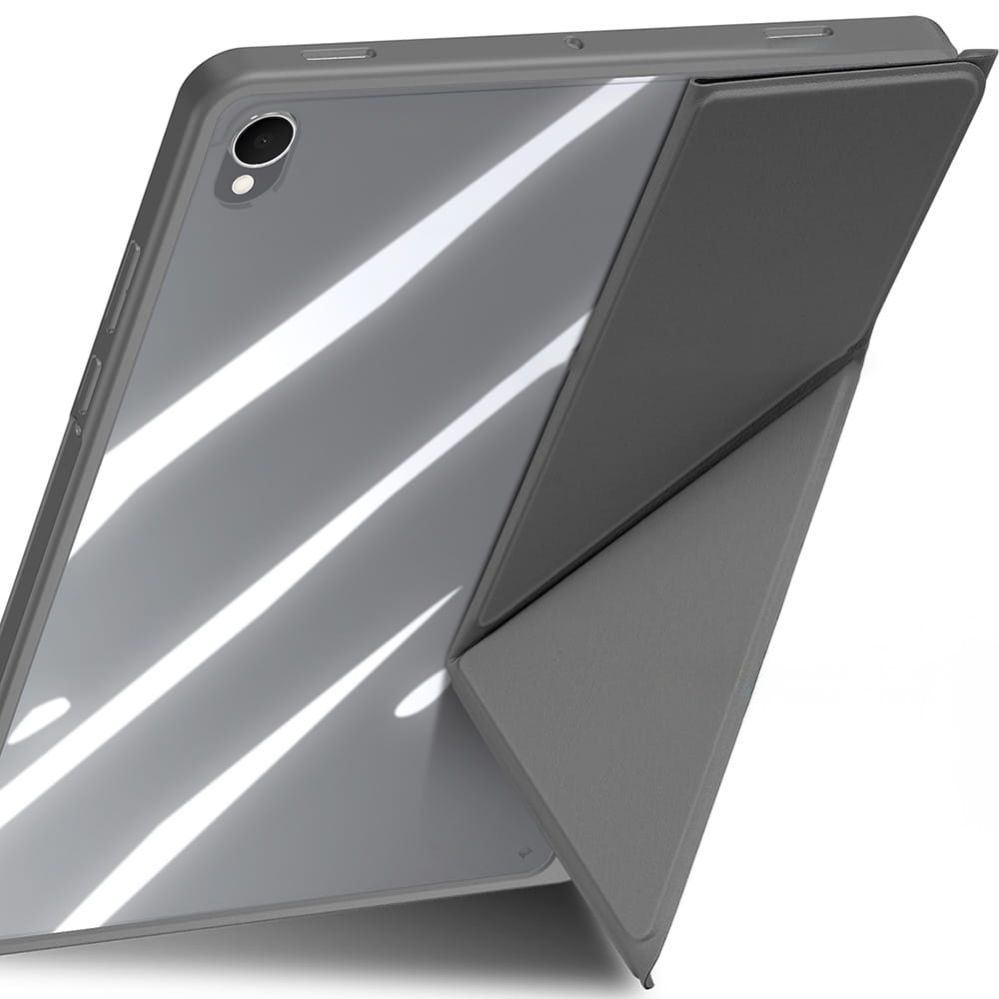 Maciņš grāmata Dux Ducis Samsung Galaxy Tab A9 Plus / A11 Plus MAGI case cover with stylus holder Grey