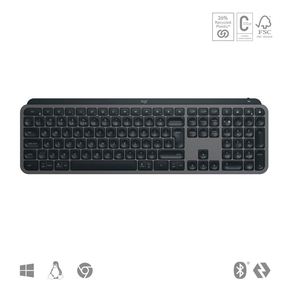 Аксессуары для компьютерной техники Logitech LOGI MX Keys S GRAPHITE (US)