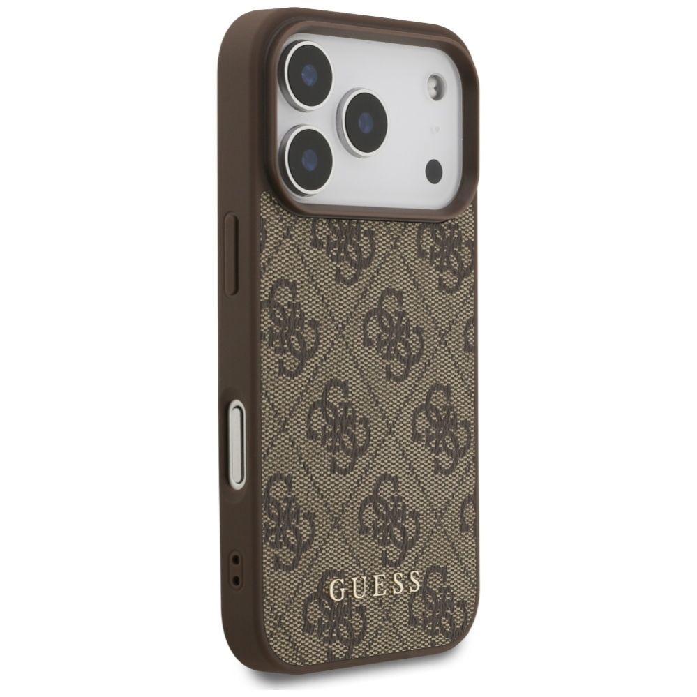Другие товары Guess Guess 4G Classic Case for iPhone 17 Pro - Brown