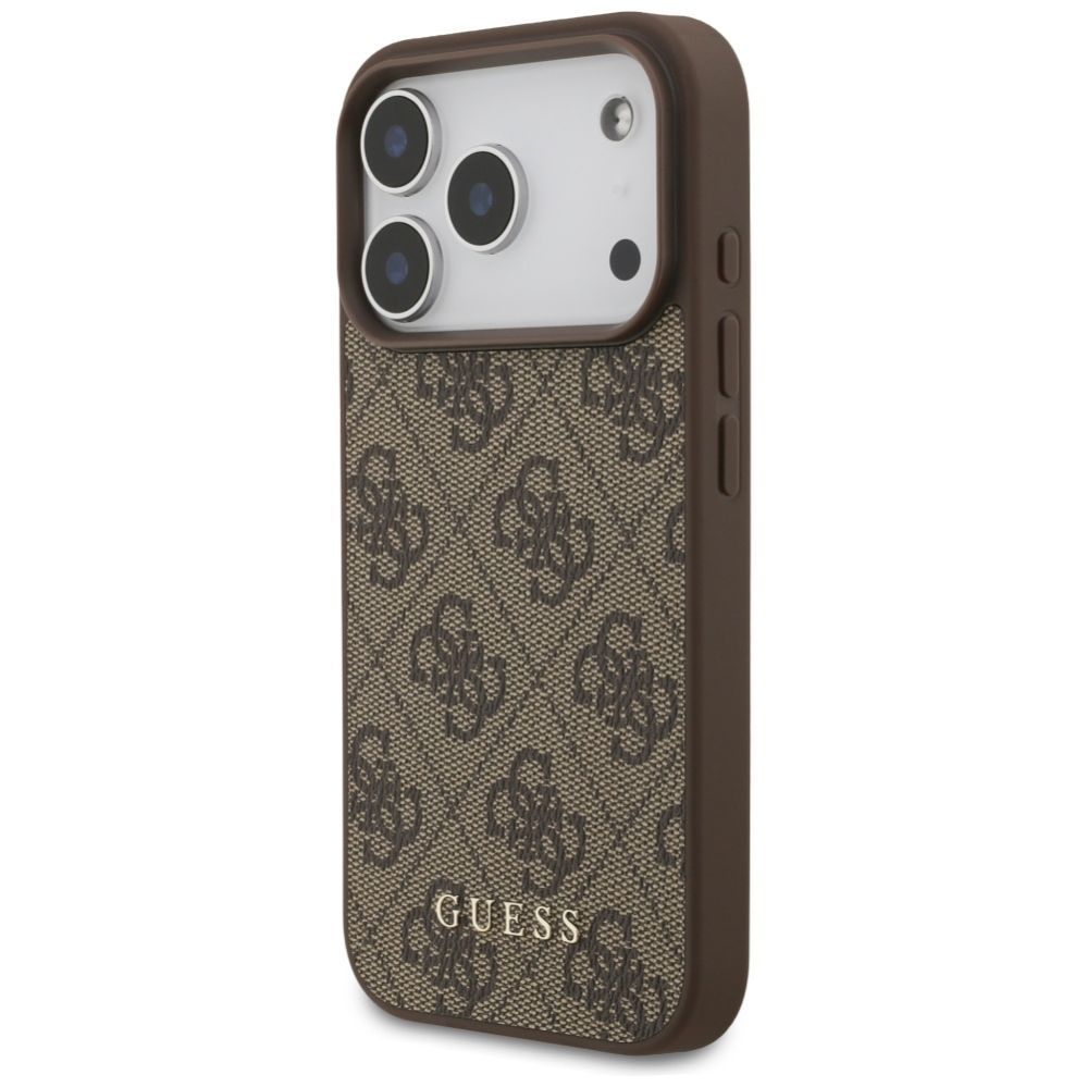 Другие товары Guess Guess 4G Classic Case for iPhone 17 Pro - Brown