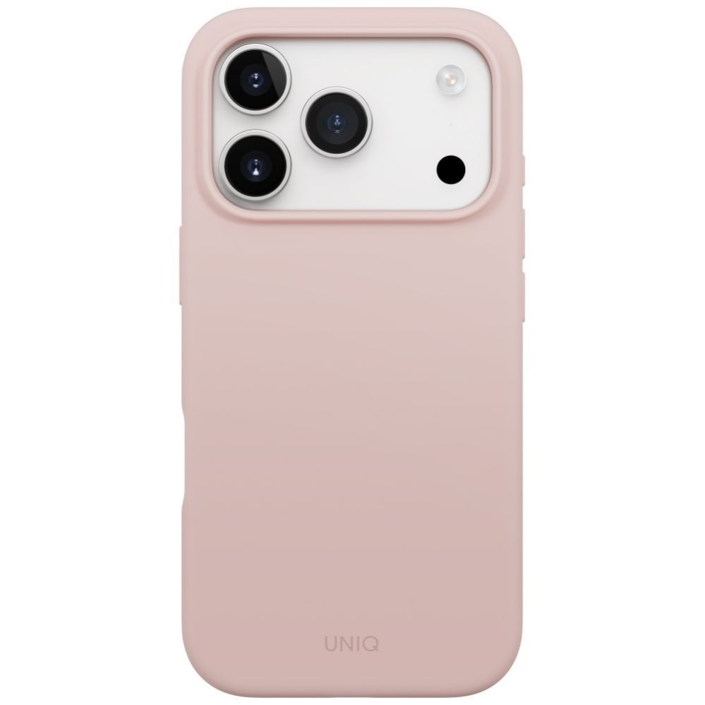 Kitos prekės UNIQ Uniq Lino iPhone 17 Pro Magclick Charging Case - Pink