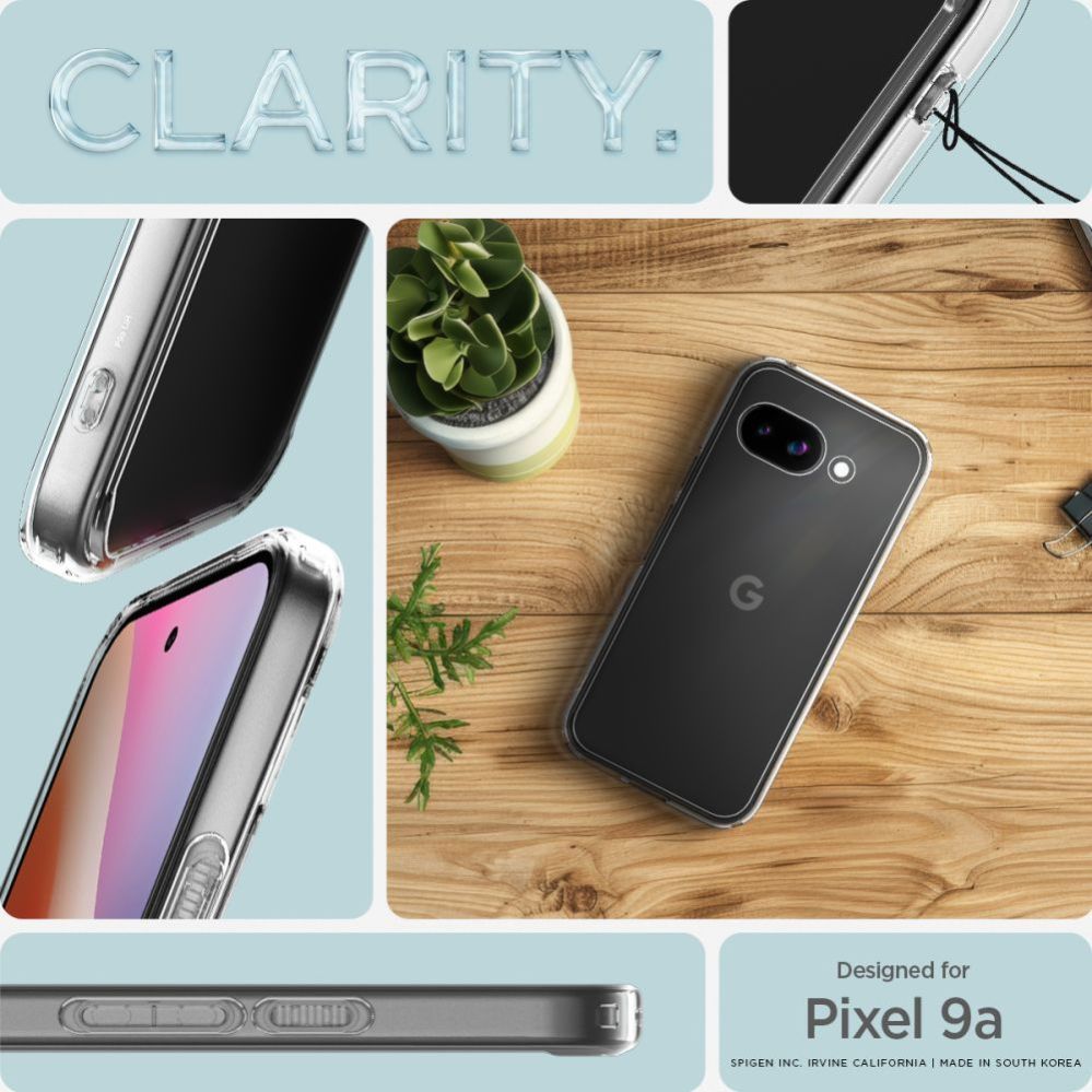 Другие товары Spigen Spigen Ultra Hybrid Case for Google Pixel 9A - Clear