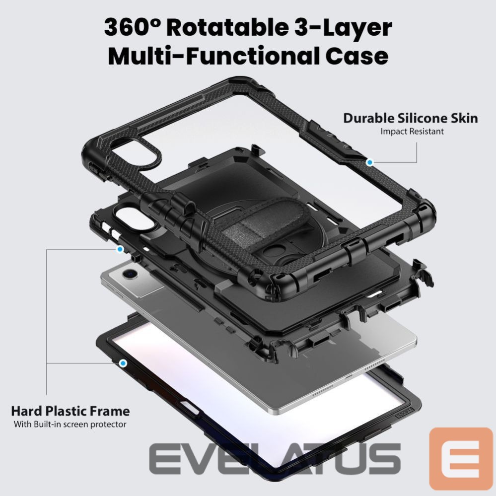 Other goods Tech-Protect Tech-Protect Solid Case for Lenovo Idea Tab 11.0 TB-336 - Black