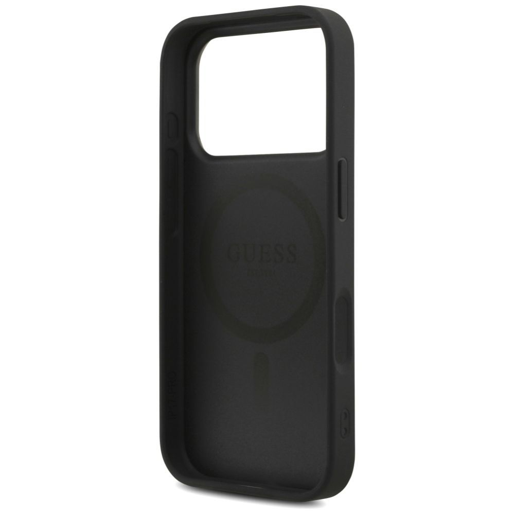 Other goods Guess Guess 4G Strap Triangle Logo MagSafe case for iPhone 17 Pro - black