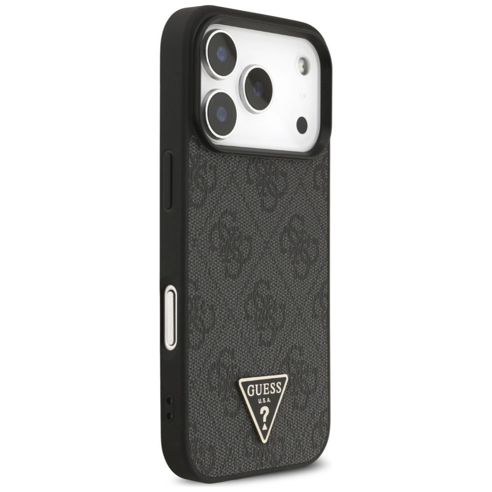 Other goods Guess Guess 4G Strap Triangle Logo MagSafe case for iPhone 17 Pro - black