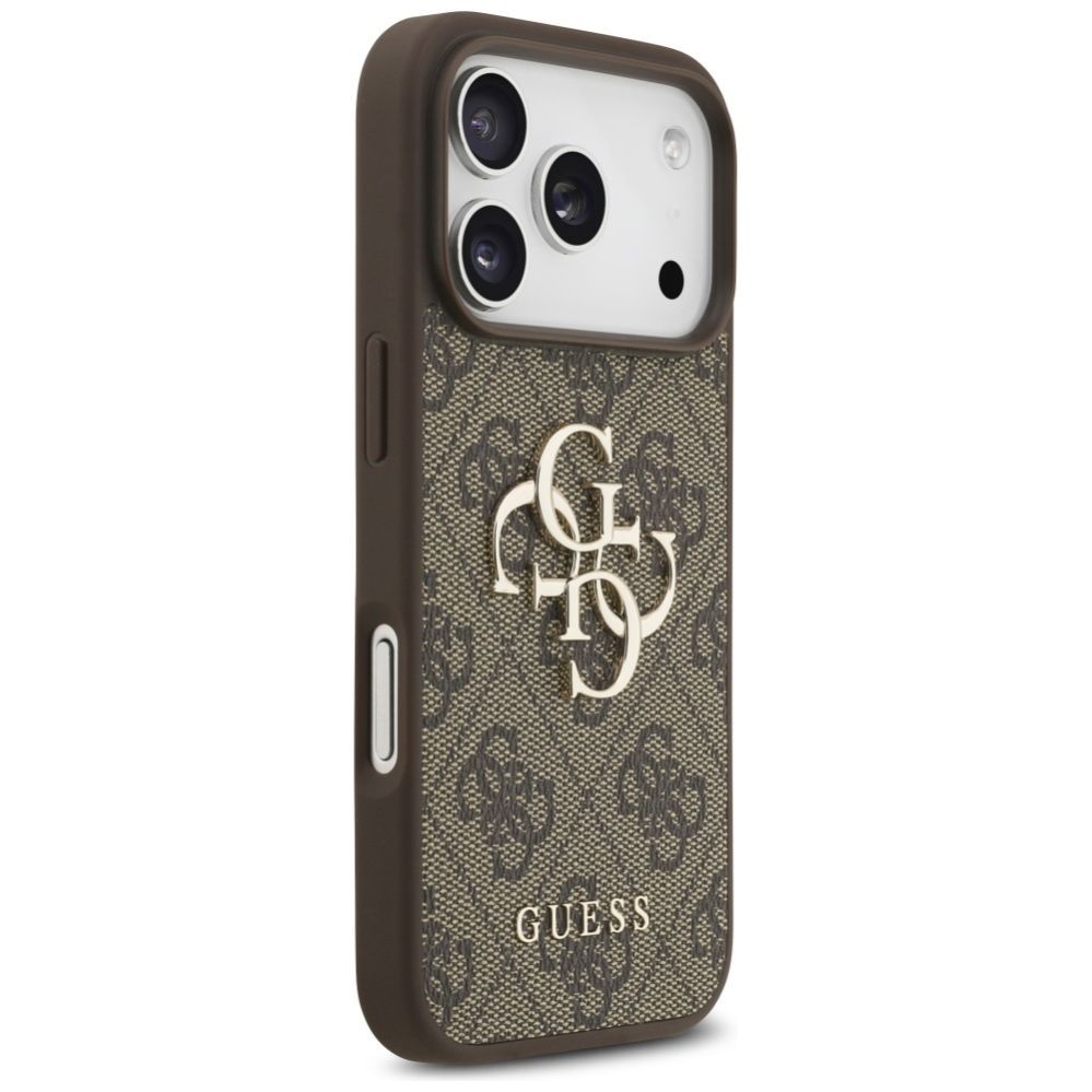 Kitos prekės Guess Guess 4G Big Logo Case for iPhone 17 Pro - Brown