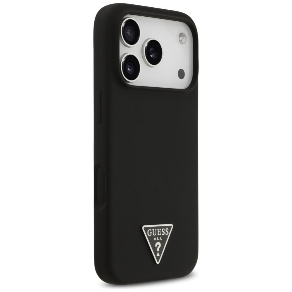Другие товары Guess Guess Silicone Triangle Logo MagSafe Case for iPhone 17 Pro - Black