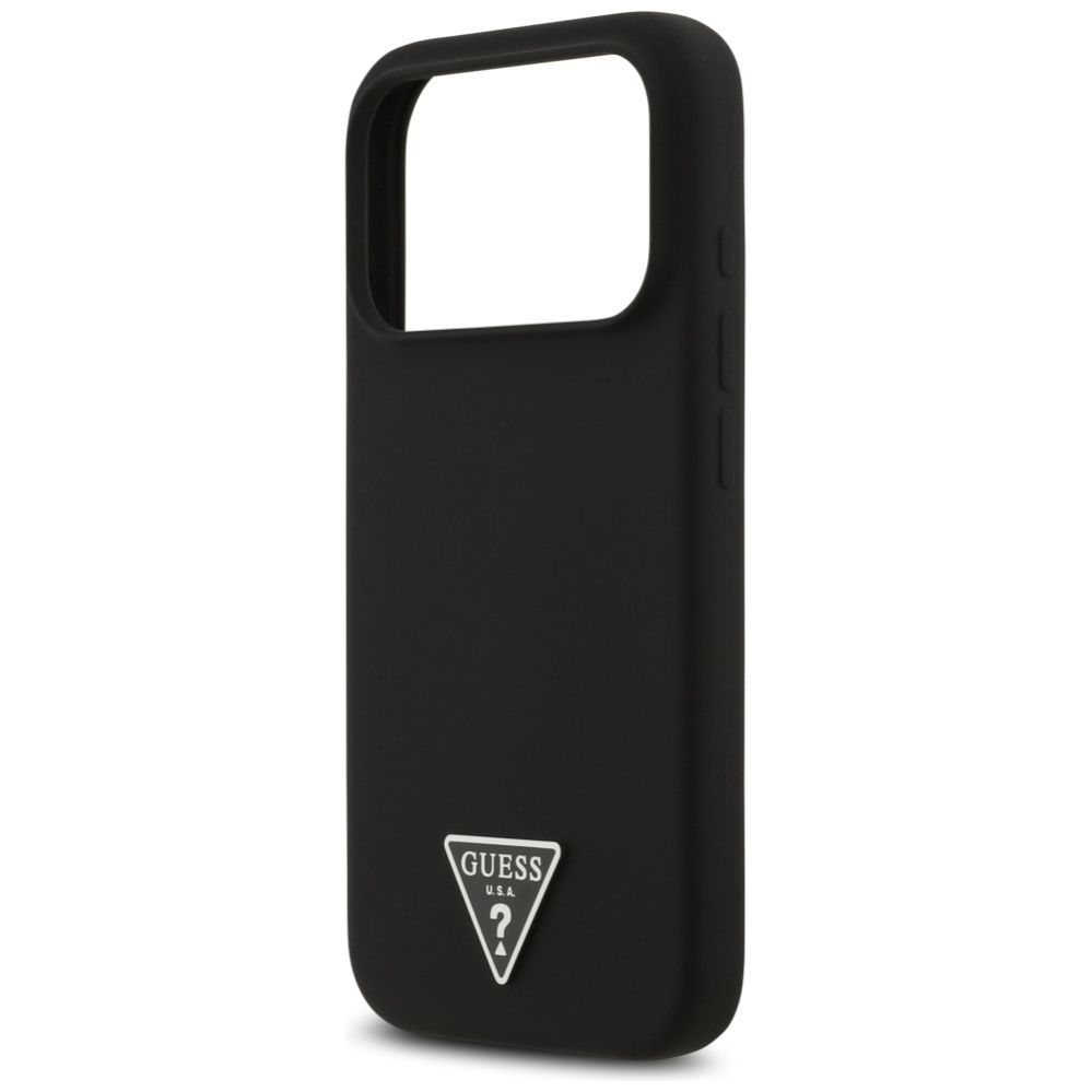 Другие товары Guess Guess Silicone Triangle Logo MagSafe Case for iPhone 17 Pro - Black