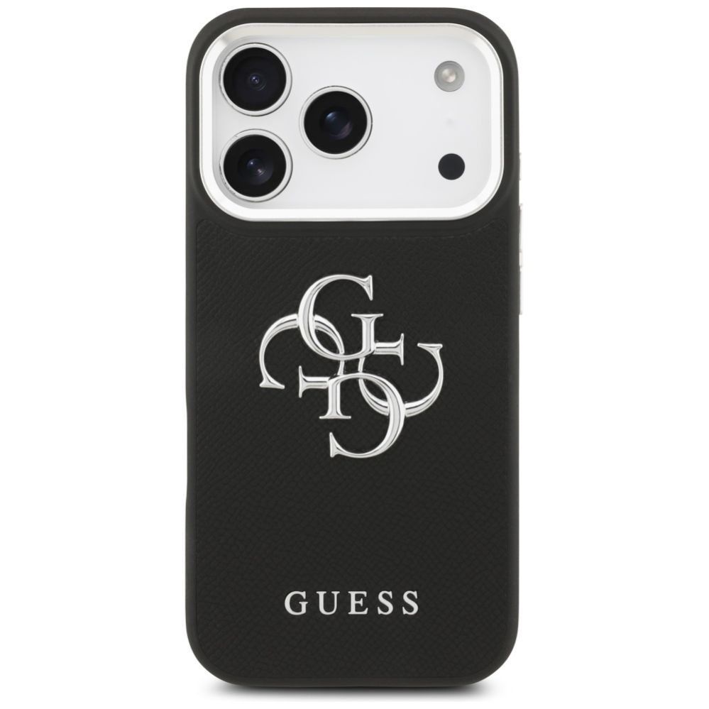 Other goods Guess Guess Grained Big 4G Classic Logo case for iPhone 17 Pro - black