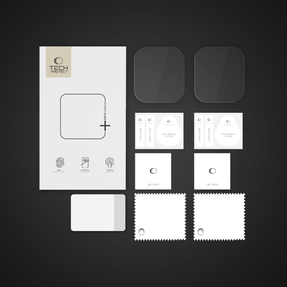 Other goods Tech-Protect Tech-Protect Hofi Hydro Flex+ 2-pack hydrogel film for Huawei Watch Fit 3 / 4 - transparent