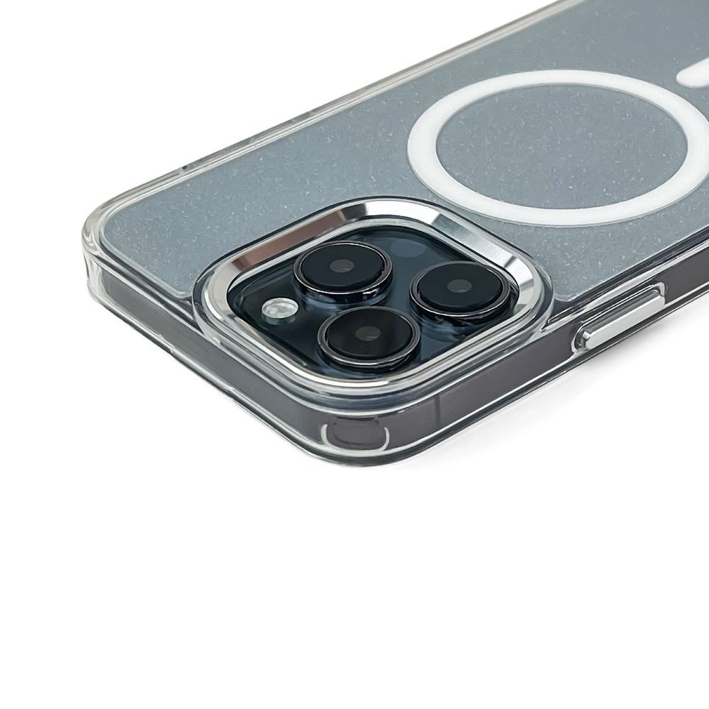 Other goods Hurtel Glitter Case for Samsung Galaxy S26, MagSafe Compatible - White