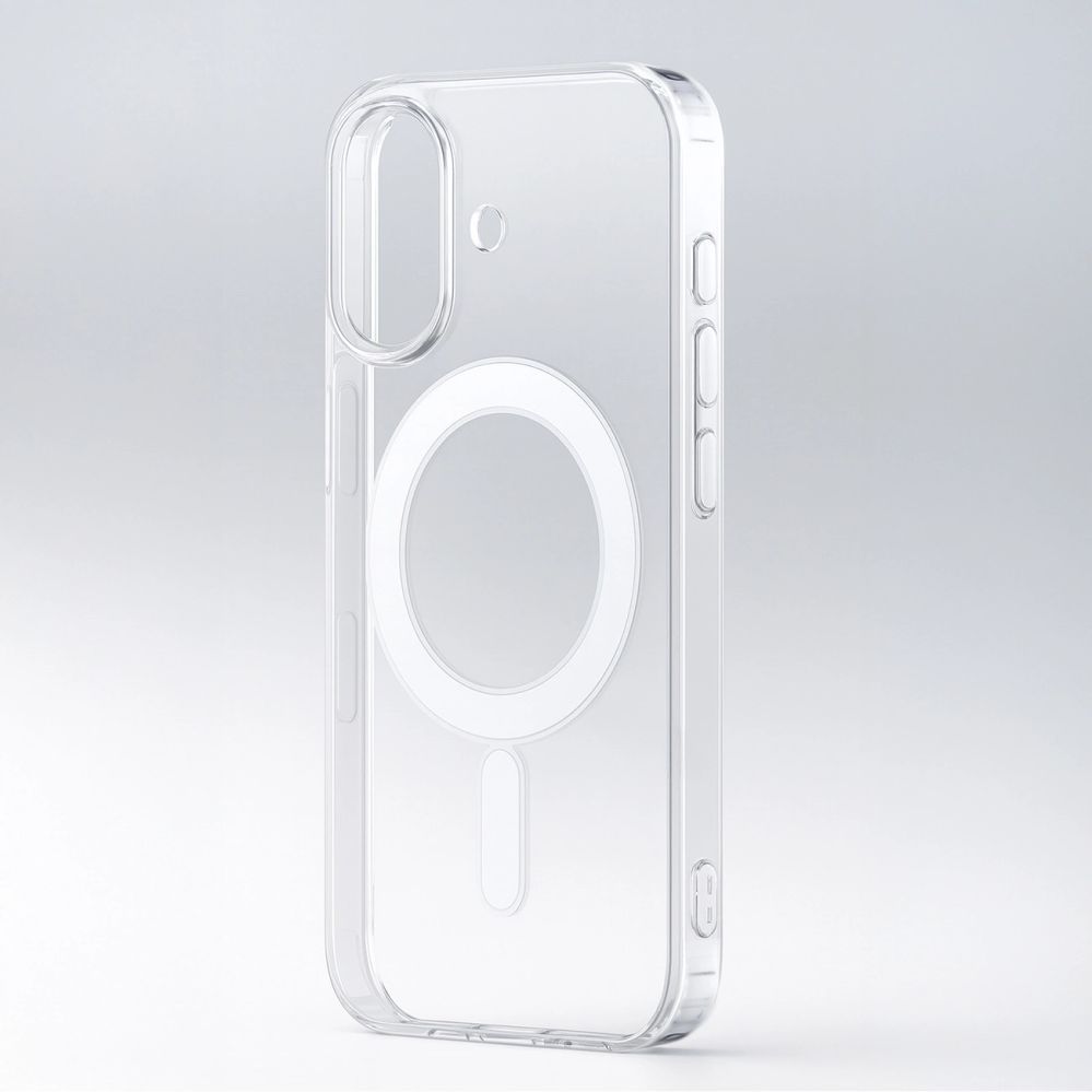 Citas preces Hurtel Ultra Clear Case for Samsung Galaxy A57 Compatible with MagSafe - Transparent
