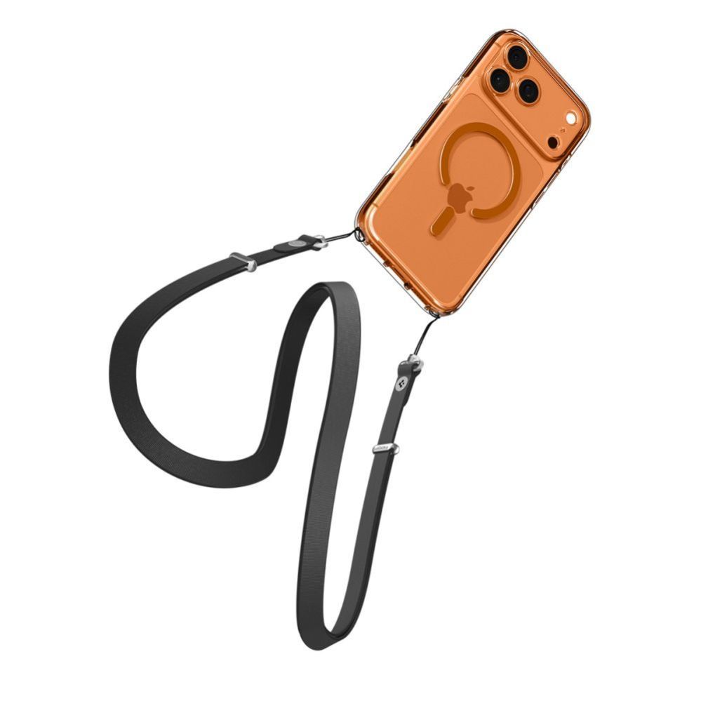 Citas preces Spigen Spigen Ultra Hybrid MagSafe Case for iPhone 17 Pro - Clear Orange