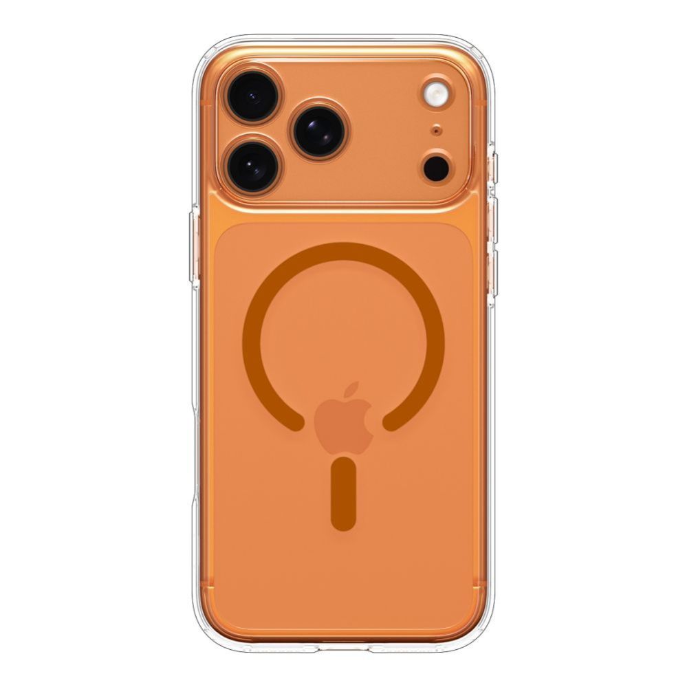 Citas preces Spigen Spigen Ultra Hybrid MagSafe Case for iPhone 17 Pro - Clear Orange