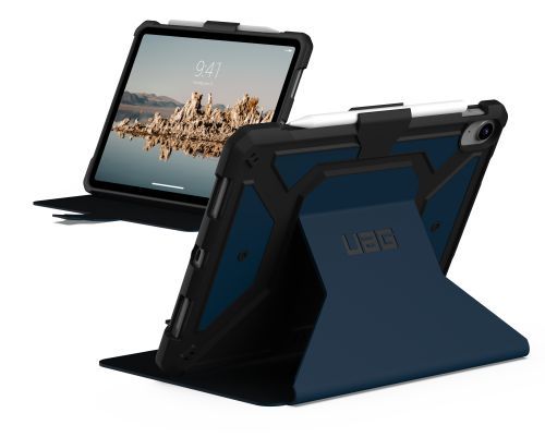 Citas preces UAG UAG Metropolis SE Case with Apple Pencil Holder for iPad 10.9" (10th Gen.) - Navy Blue