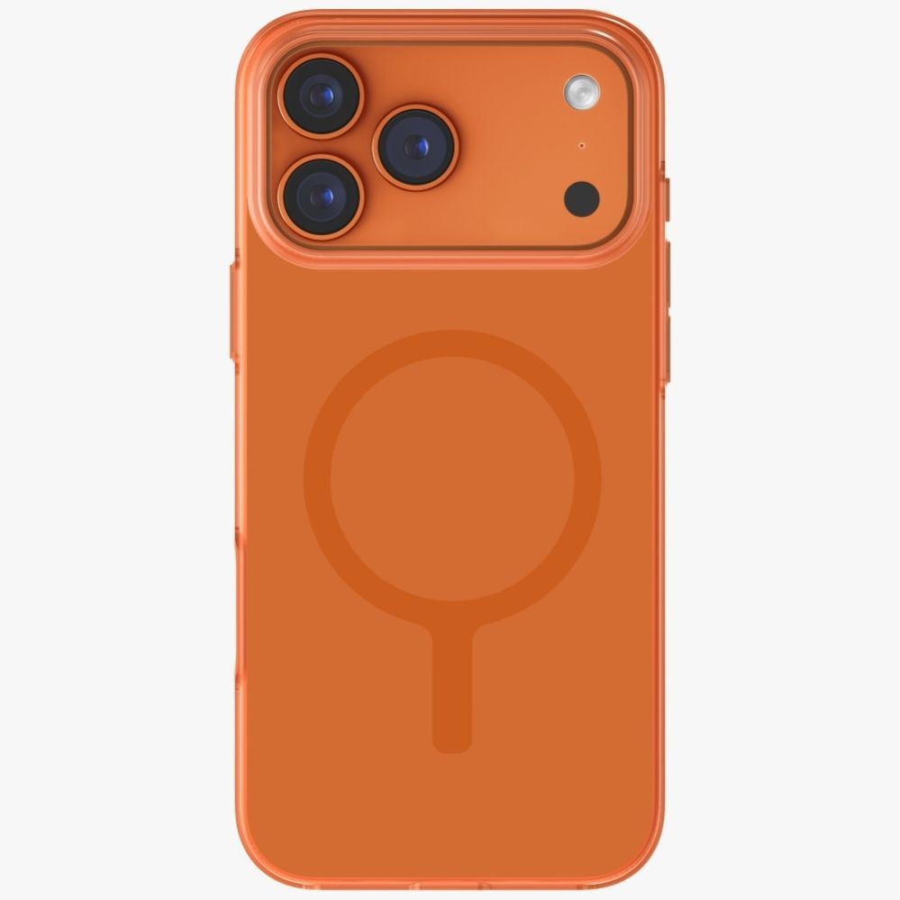 Muud kaubad UNIQ Uniq Clario Magclick Charging Case for iPhone 17 Pro Max - Orange