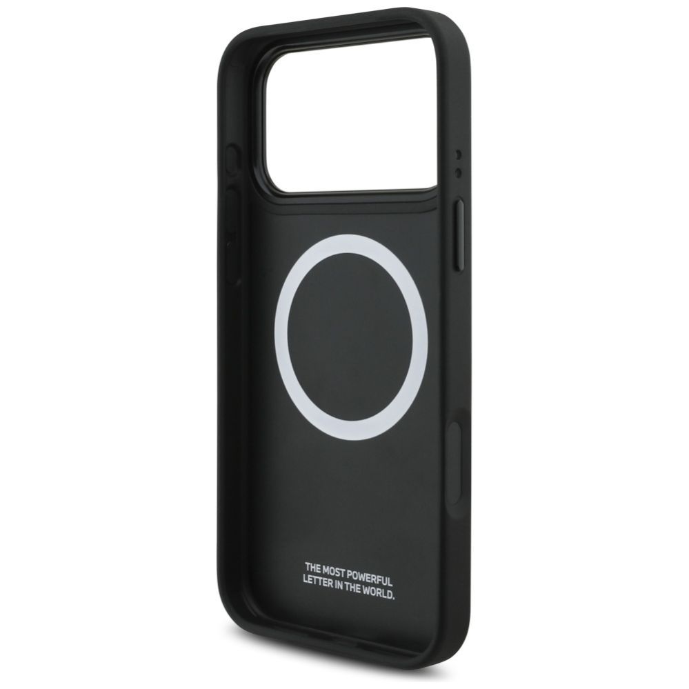 Other goods BMW BMW M Perforated Stripe Logo MagSafe Case for iPhone 17 Pro Max - Gray