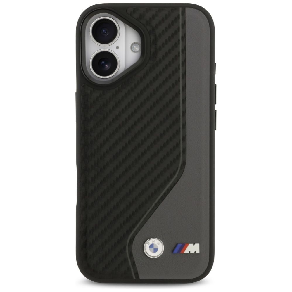 Muud kaubad BMW BMW M Carbon Logo MagSafe Case for iPhone 17 - Black and Gray