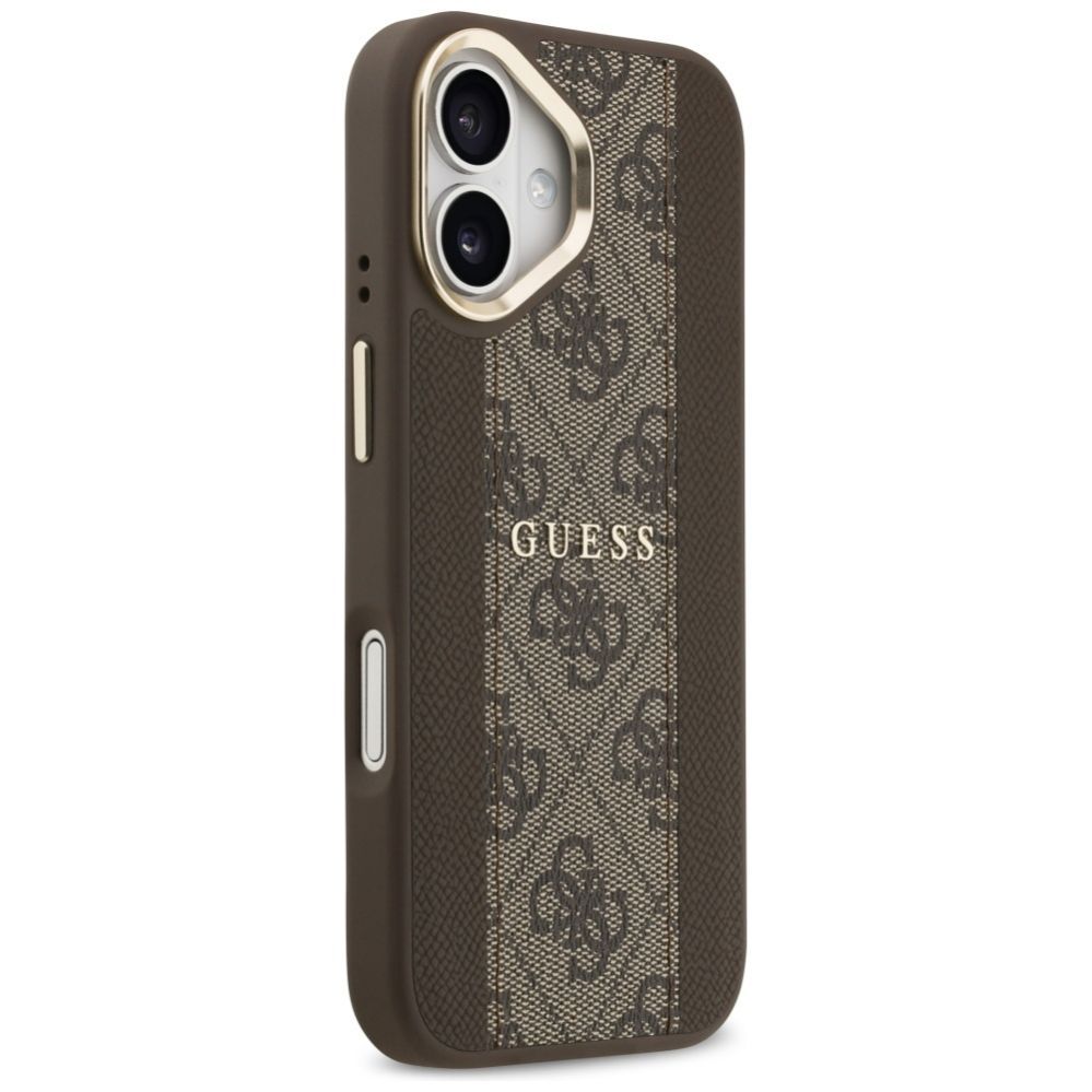 Другие товары Guess Guess 4G Stripe MagSafe case for iPhone 17 - brown