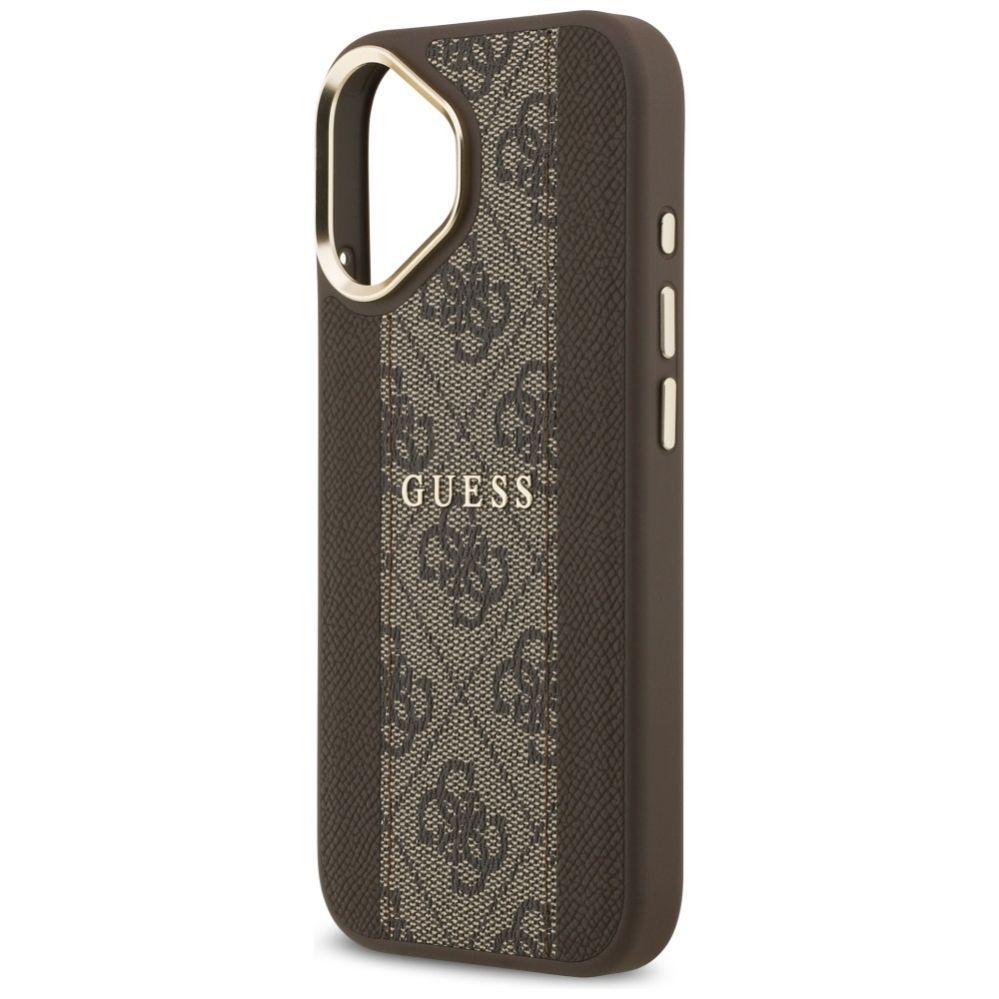 Другие товары Guess Guess 4G Stripe MagSafe case for iPhone 17 - brown