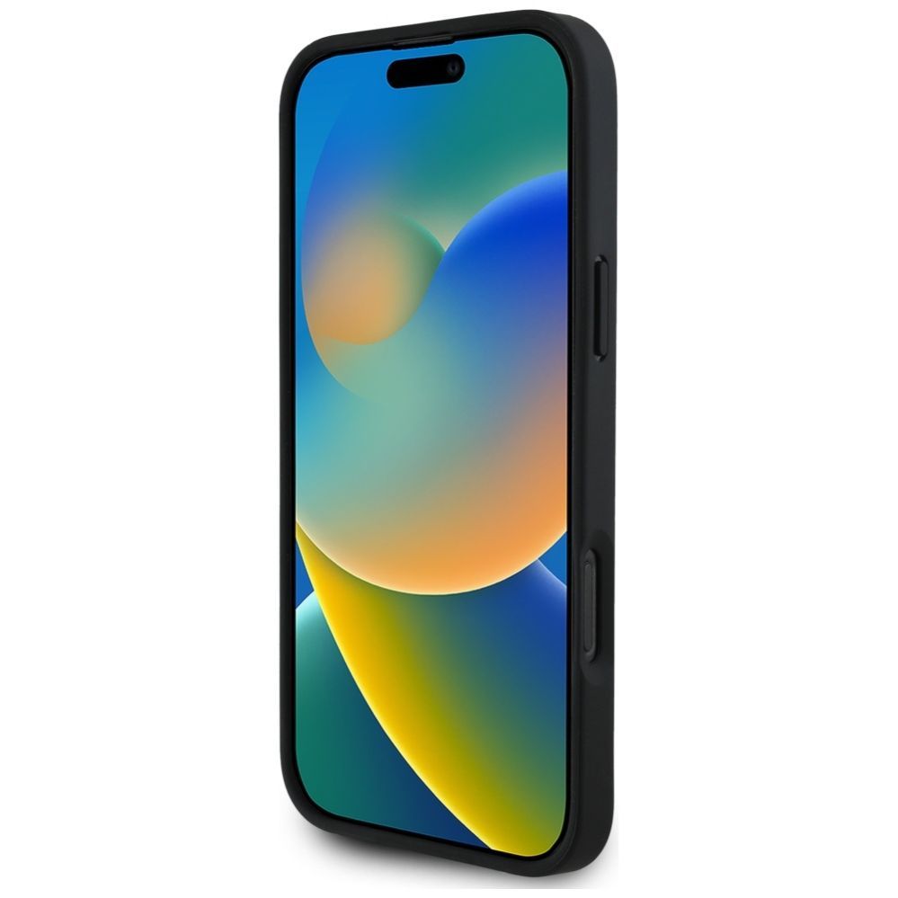 Другие товары Guess Guess Grained Printed Flower Pattern MagSafe case for iPhone 16 Pro Max black