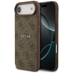 Muud kaubad Guess  Guess 4G Ring Classic Logo MagSafe Case for iPhone 17 Air - Brown 
