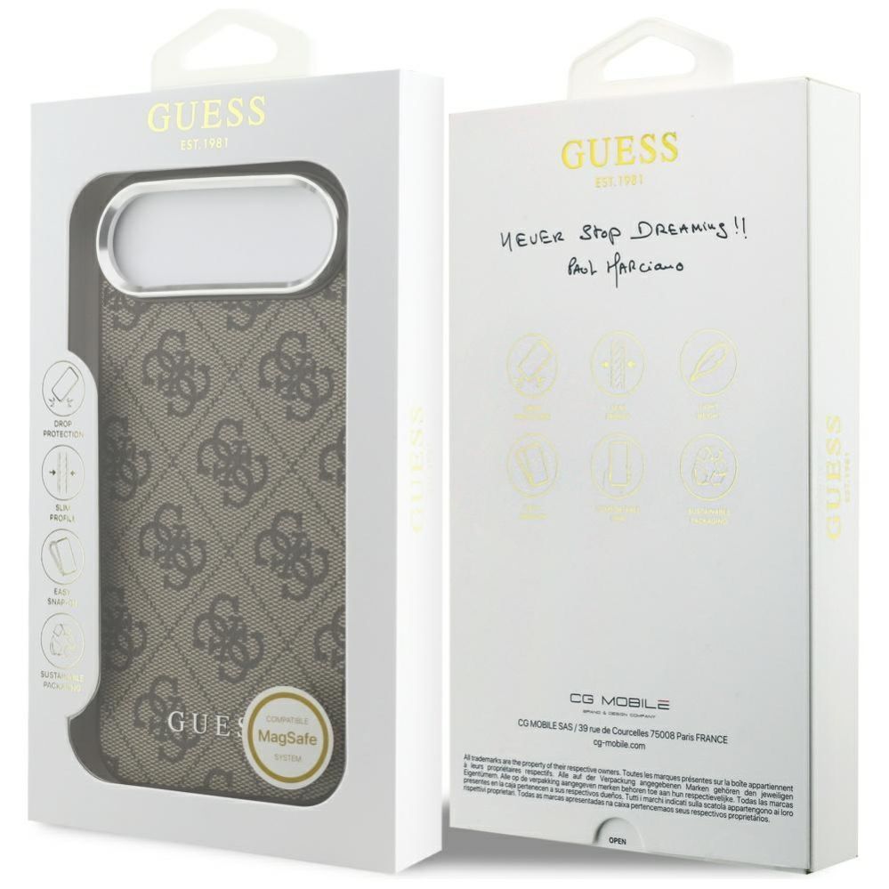 Other goods Guess Guess 4G Classic Logo MagSafe Case for iPhone Air - Brown