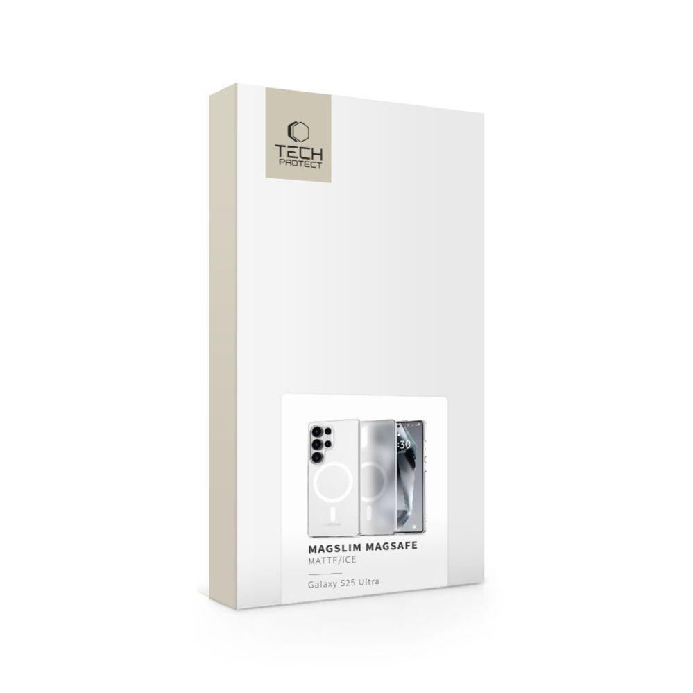 Kitos prekės Tech-Protect Tech-Protect MagSlim MagSafe Case for Samsung Galaxy S25 Ultra - Clear