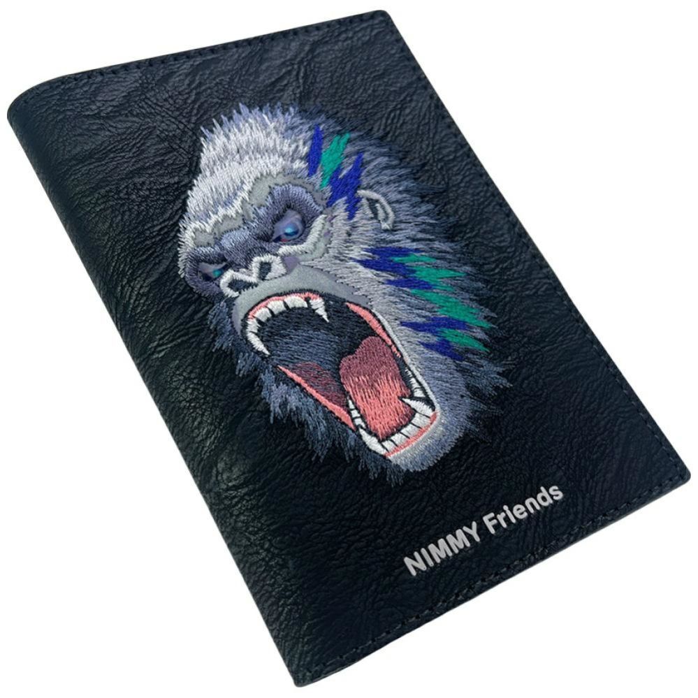Other goods Nimmy Nimmy Raptor Gorilla Passport/Wallet Case - Black
